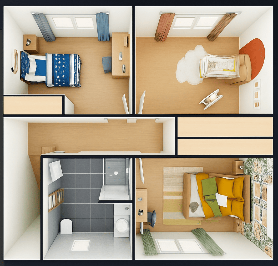 La conviviale plan etage