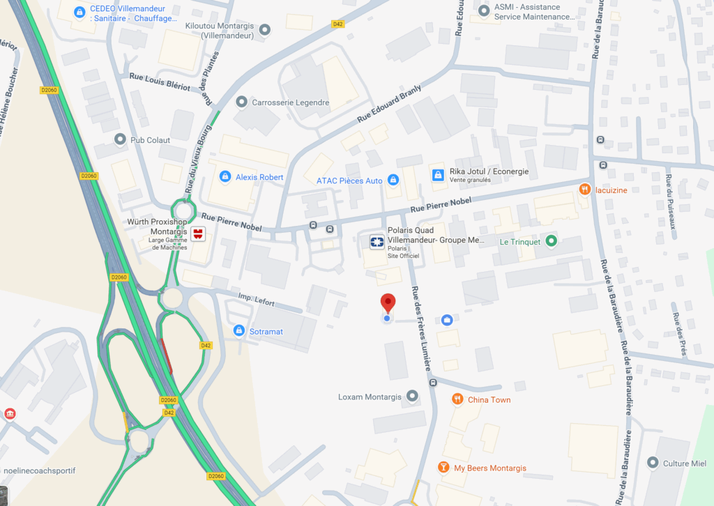 map Maisons tc habitat 45700 Villemandeu