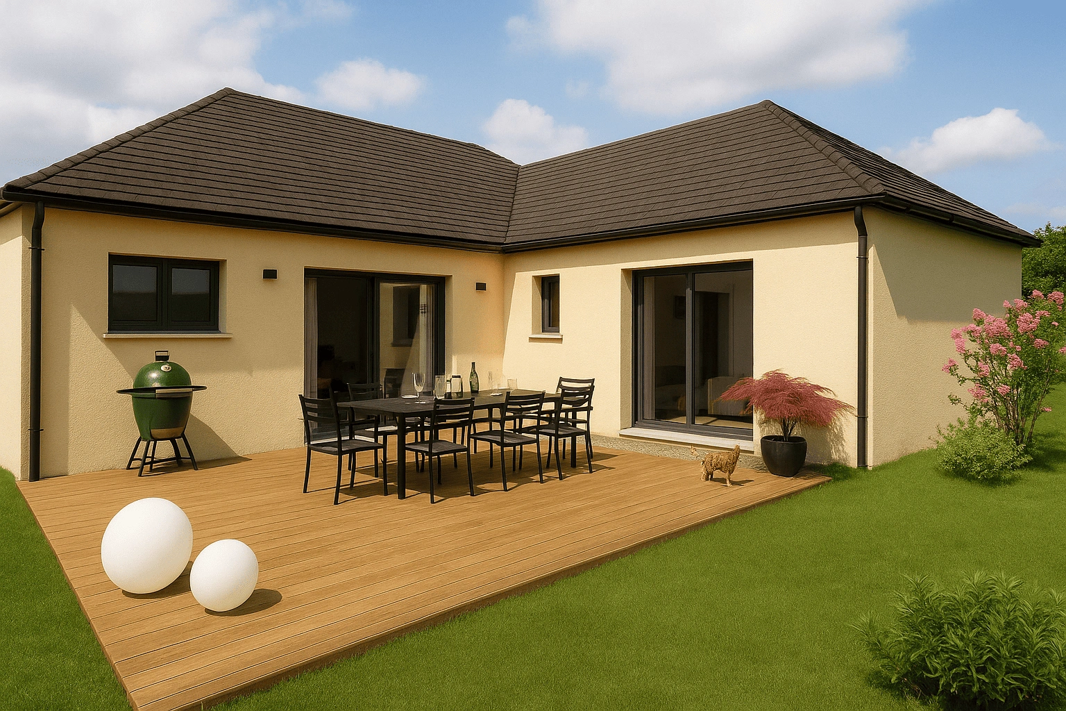 maison-individuelle-plain-pied-la-4-pans-facade-arriere